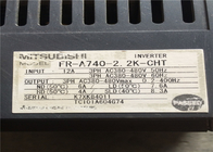 Mitsubishi Wide Speed Range Variable Frequency Device 3.7KW Power 220 Volts Easy Gain Tuning FR-A740-2.2K