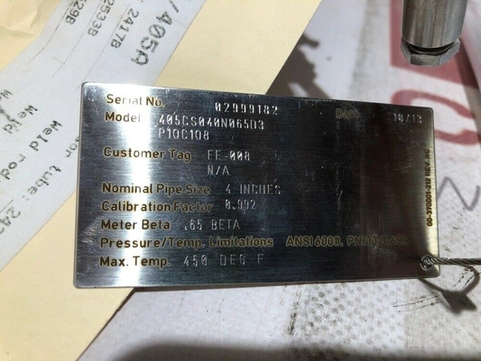 405CS040N065D3P1QC1Q8 EMERSON Placa de orifice integrada com montagem direta