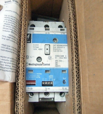 W200M3CFCY4Y7 WESTINGHOUSE Vantagem Starter 3-POLE Nema não reversível 3-Fase