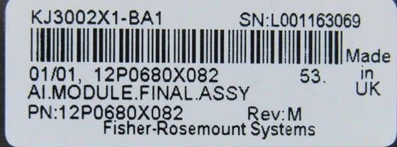KJ3002X1-BA1 Emerson Novo Servomotor Industrial Original