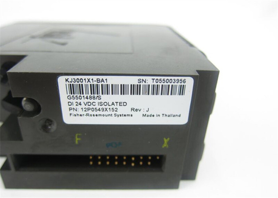 KJ3001X1-BA1 VE4001S2T1 Módulo de fonte de alimentação Emerson DI 8 canais 24 VCC placa isolada