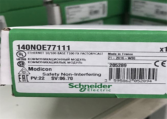 Schneider Modicon Quantum PLC 140NOE77111 MÓDULO TCP/IP DE REDE ETHERNET