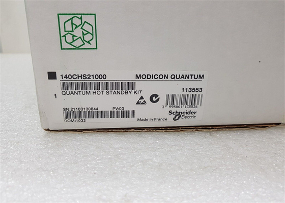 Schneider Modicon Quantum PLC 140CHS21000 KIT HOT STANDBY RECONSTRUÍDO EXCESSO