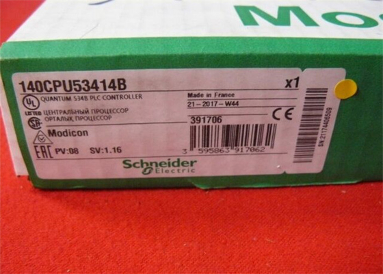 140CPU53414B 80486 SCHNEIDER Modicon Quantum PLC Plataforma de Automação do Processador