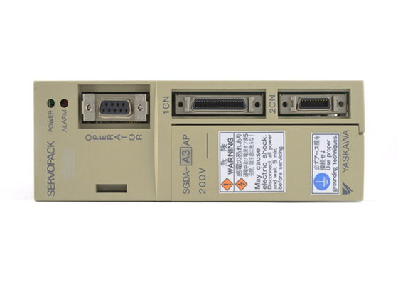 Yaskawa SGDA-A3AP AC SERVO AMPLIFICADOR 200-230V 1.3/0.42A 30W Controle de Posição (Entrada Digital)