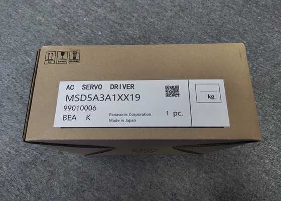 Panasonic 2500P AC Drive MSD5A3A1XX19 Motor Drive 50W Servo Amplificador de Potência
