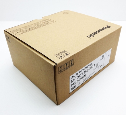 Panasonic Servo Driver 30A 240V LOAD Sem chumbo Status Compatível com RoHS MCDDT3520003