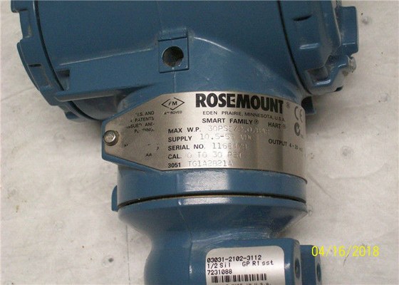Rosemount 3051T Transmissor de pressão manométrica em linha 3051TG3A2B21A -14,7 a 800 psi