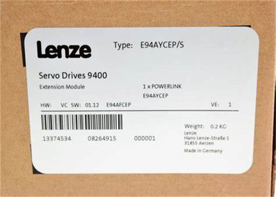 Lenze E94AYCEP SERVO DRIVE 9400 MÓDULOS DE EXTENSÃO ETH MÓDULO POWERLINK MN/CN