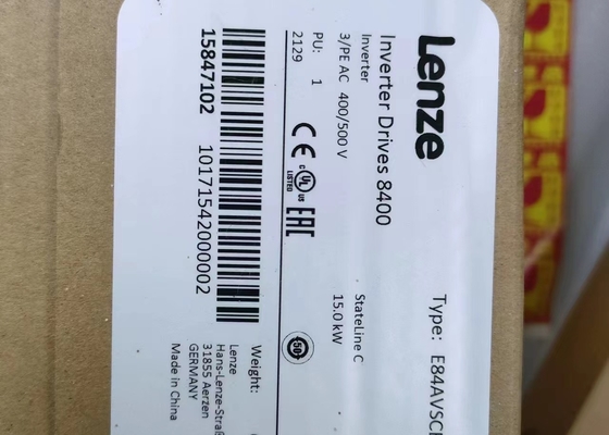 E84AVSCE1534VB0 Lenze VFD Conversor de Frequência 15.0KW Série 8400