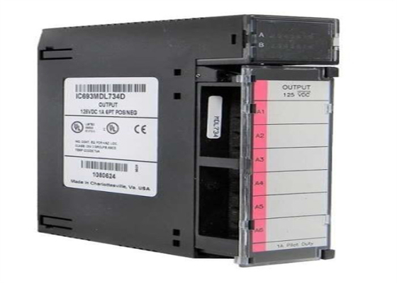 O módulo GE FANUC IC693MDL734 é um módulo GE FANUC de 6 pontos de entrada/saída Série 90-30 PLCS