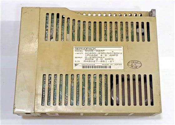 SGD-02AP Yaskawa Servo Drive 200 W Capacidade nominal com 1 ano de garantia