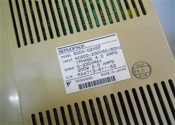 Yaskawa SGDA-02ASP AC Servo Amplificador 230V Novo na caixa original