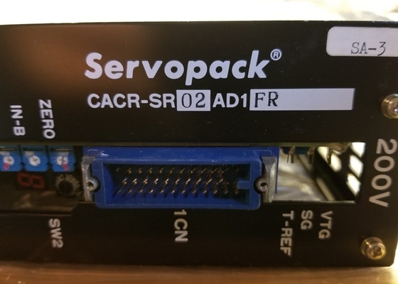 Yaskawa CACR-SR02-AD1-FR Novo equipamento de servo motor 200V Voltagem