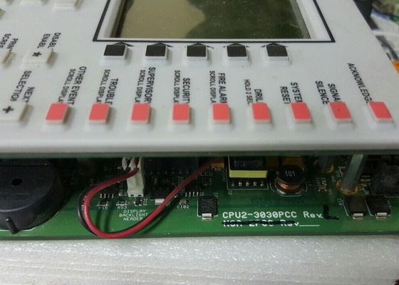 Linha de sinalização circuitos do painel de controle 1-10 do alarme de incêndio de CPU-3030D Honeywell