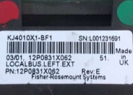 EMERSON KJ4010X1-BF1 Conjunto de Cabo Extensor LocalBus para Servo Drives 12 VCC