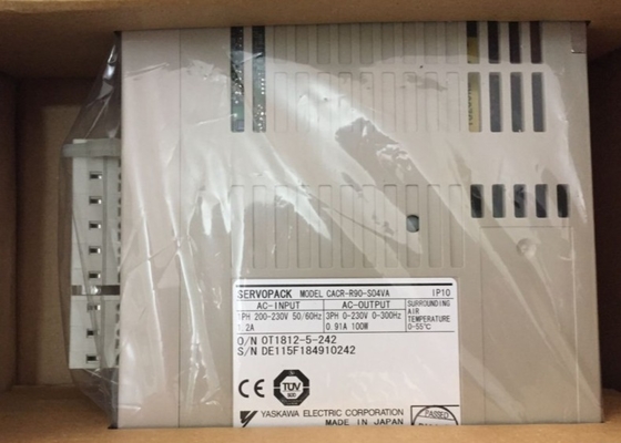 Controlador programável da lógica do PLC da movimentação servo 200-230V 100W de CACR-R90-S04VA YASKAWA