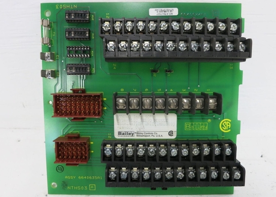 Unidade de Terminação ABB NTHS03 IM 24 VCC Conector Faston Quatro Soquetes Dipshunt