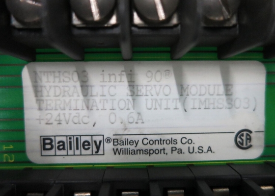Unidade de Terminação ABB NTHS03 IM 24 VCC Conector Faston Quatro Soquetes Dipshunt