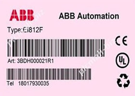 Controlador For Industrial Automation do módulo dos ethernet da C.A. 800F de EI812F 3BDH000021R1 ABB
