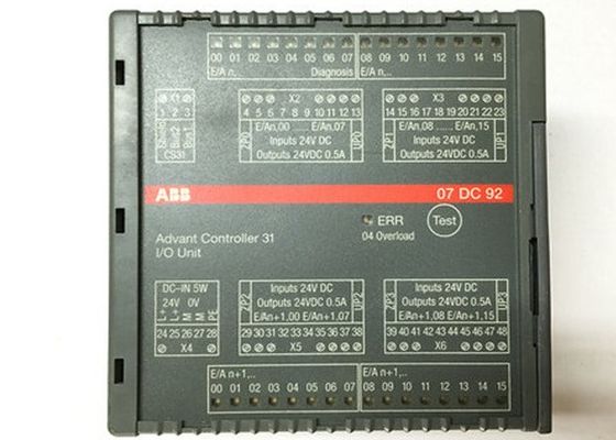 ABB 07DC92 Digitas mim equipamento pequeno da C.C. IP20 do módulo GJR5252200R0101 24 V de O