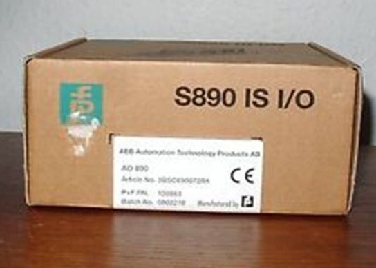 O módulo de saídas análogas de AO890 3BSC690072R1 É 8 terminação máxima do módulo de 750 ohms do Ch 20mA RL