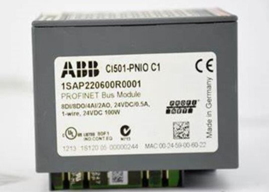 Transistor do PLC do módulo 8DI 8DO 4AI do ônibus de CI501-PNIO 1SAP220600R0001 S500