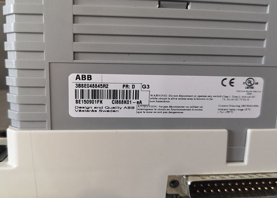 Módulos de comunicação 3BSE048845R1 de ABB CI868K01 com o módulo da placa de base TP867