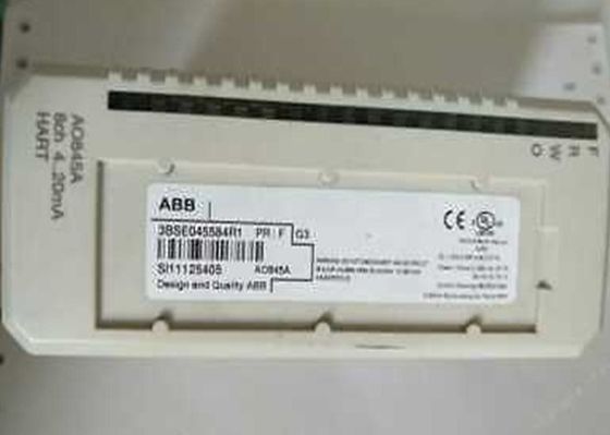 ABB AO845 AS800 Digitas mim módulo de saída análoga do CERVO 8ch do módulo 3BSE045584R1 S/R de O