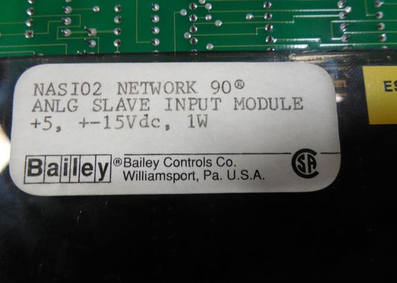 Módulo entrado análogo Digital 90 15 VDC líquidos 4-20 miliampère 1 W de ABB NASI02