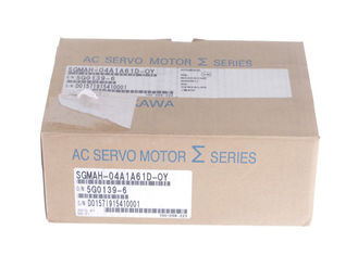 Fase 1.27N.m da série 3 do servo motor E da C.A. do Sigma II SGMAH-04A1A61D-OY de Yaskawa SGMAH
