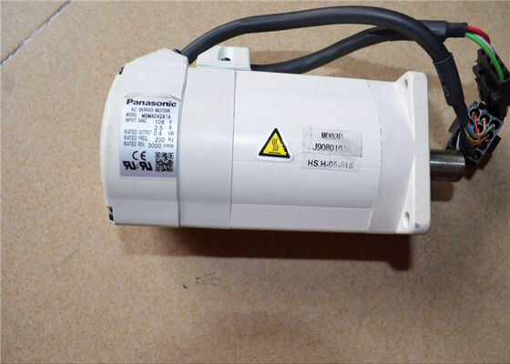 O servo motor MSMA041P1E Ralted de Panasonnic Output a corrente de entrada 0.2KW 2.5A