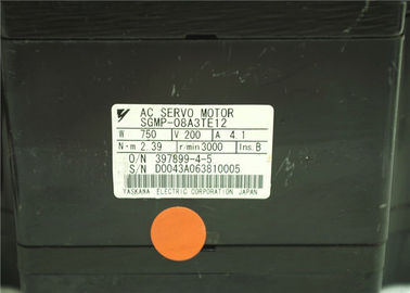 Servo motor bonde industrial 750W 200V SGMP-08A3TE12 da C.A. de Yaskawa 3000RPM
