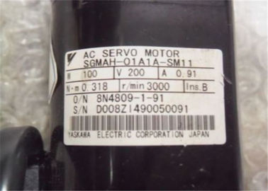 Servo motor industrial 200V SGMAH-01A1A-SM11 de servo motor 100W 0.91A de Yaskawa