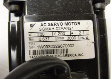 SERVO MOTOR INsB SGMAH-02AAN21 do Sigma II Japão YASKAWA 0.637N.m de SGMAH