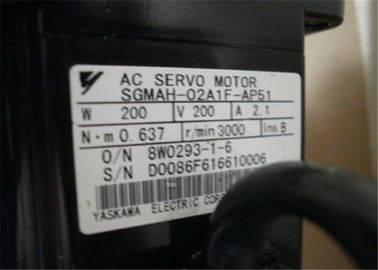 SERVO MOTOR 0.637N.M 3000r/mim SGMAH-02A1F-AP51 da C.A. do ORIGINAL NOVO de Yaskawa