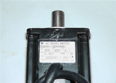 Servo motor industrial W200 V100 R.min3000 SGMAH-02AAA6C de InsB YASKAWA do servo motor