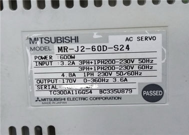 C.A. industrial MR-J2-70D-S24 servo de 3Phase 700W Mitsubishi 200-230 VAC