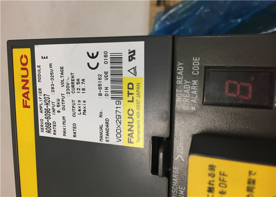 O amplificador servo de A06B-6096-H207 Fanuc conduz 2 a LINHA CENTRAL 12.5/18.7AMP 230V 8.5KW