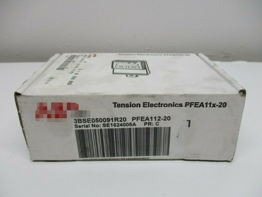 ABB 3BSE050091R20 PFEA112-20 2 Células de carga Voltagem de entrada e corrente de saída A+B