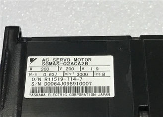 SGMAS-02ACA2B Industrial Servo Motor Yaskawa Electric 1.9A 0.637N.M AC