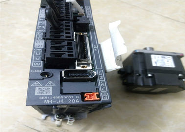 Mitsubishi HG-KR23J+MR-J4-20A 1.3A 200W 0.64NM 3000rpm Oil seal AC Servo Motor Drive Kit with 3M Cable New