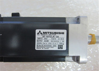 Mitsubishi Industrial 400W AC Servo Motor HF-KP43JK-S6 102V SPEED 3000RPM in stock