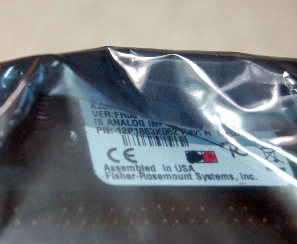 KJ3102X1-BA1 NUEVO ORIGINAL SAFE ANALÓGICO CARDÃO DE INTRAÇÃO 4-20MA COM Coração de EMERSON
