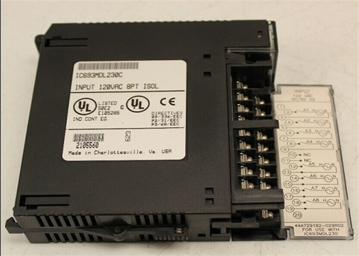 GE FANUC IC693MDL731 TÍPICA TAPOR DE ESCANHAGEM SÉRIAS 90-30 Módulo de processador