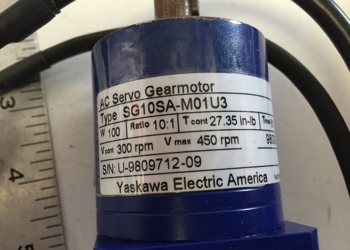 SG10SA-M01U3 Yaskawa Servo Motor Marca 100% novo na caixa original